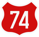 Drum național 74