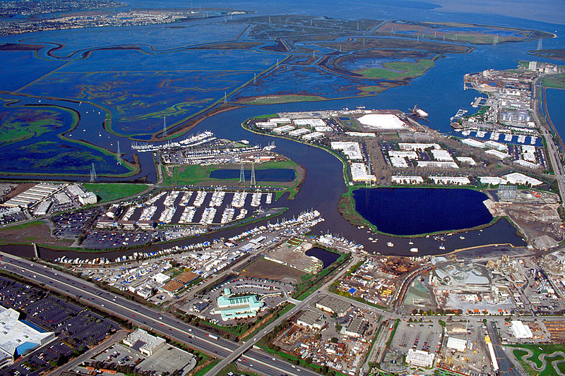 Redwood City port (Creative Commons)