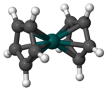 Structure of rhodocene