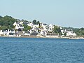 Le Dourduff-en-Mer et la rivière de Morlaix vus de Locquénolé.