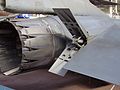Aerofre d'aleta doble del costat dret en un F-16.