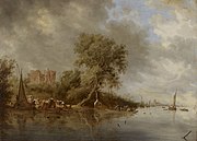 Ruïne kasteel Egmond 1641, Salomon van Ruysdael