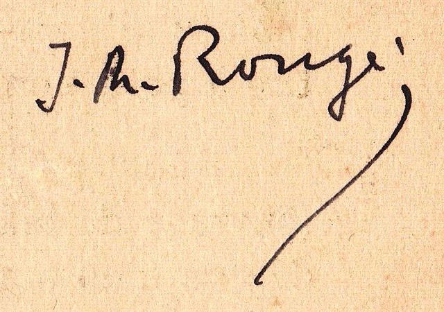 signature de Jacques-Marie Rougé