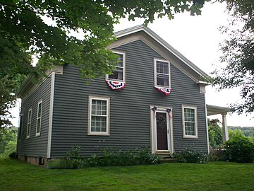 Historic Snow home in Mantua Township in 2009, where Lorenzo Snow and Eliza R. Snow were raised