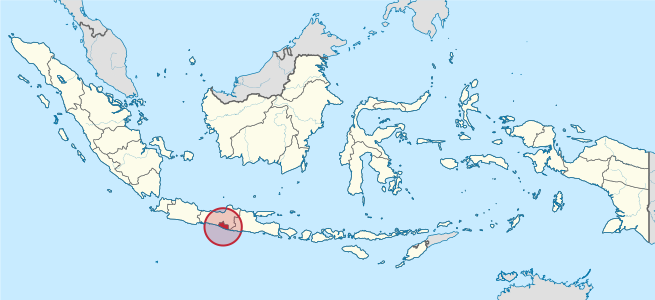 Peta Lokasi Daerah Istimewa Yogyakarta di Indonesia