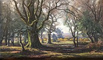 "Spring Sunlight - New Forest", 1934, Frederick Golden Short