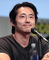 Steven Yeun en 2015.