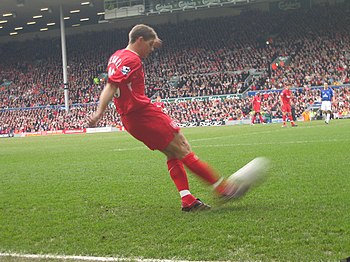 English: Steven Gerrard, Liverpool F.C. footballer