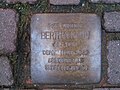 der Stolperstein für Bertha Kahn