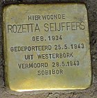 Stolperstein für Rozetta Seijffers