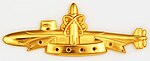 SSBN Deterrent Patrol Insignia (gold)