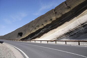 Bancs de roche volcanica a Ténérife. (veré dèfenicion 2 943 × 1 970*)