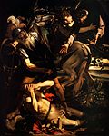 Pauli omvändelse av Caravaggio från cirka 1600–1601. Privat ägo (familjen Odescalchi).