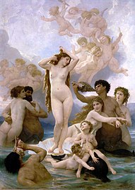 Bouguereau, la Naissance de Vénus