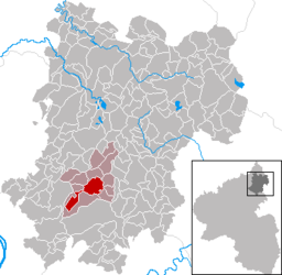 Läget för Wirges i Westerwaldkreis