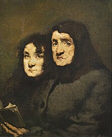 Mère et fille, Glasgow, Collection Burrell.