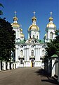 Cathédrale Saint-Nicolas-des-Marins de Saint-Pétersbourg (arch. S. I. Tchevakinski).