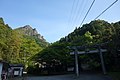 雪彦山と賀野神社