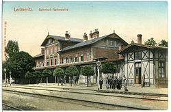 Staniční budova s nástupišti (1908)