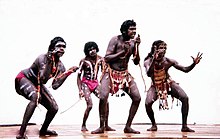 Aboriginal Australian dancers 1981 event Australian aboriginals.jpg