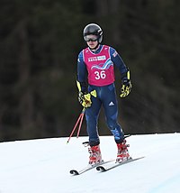 Jack Cunningham beim Riesenslalom