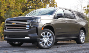 2021 Chevrolet Suburban High Country Front View (United States)