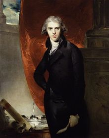 In 1803, Robert Jenkinson, later 2nd Earl of Liverpool and Prime Minister, was summoned to the Lords through a writ of acceleration as Baron Hawkesbury 2nd Earl of Liverpool 1790s.jpg
