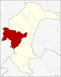 Amphoe location in Yasothon Province