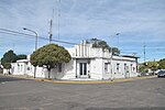Old Municipal Delegation of Leandro N. Alem, Buenos Aires province, Argentina. Built in 1937 by architect Francisco Salamone.