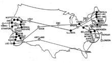 ARPANET access points in the 1970s Arpanet in the 1970s.png