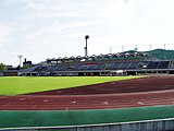 足利市総合運動公園陸上競技場（2003年6月）