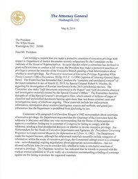 Attorney General William Barr's Letter to President Donald J. Trump.pdf