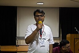 BNWIKI10-Sumit Surai Intro-Wikipedia 10th Anniversary Celebration