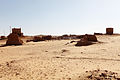 Archäologische Stätte Bir el-Shaghala, Blick nach Westen
