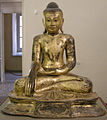 Седнал Буда в бхумиспарша мудра, Бирма, XVIII век