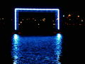 Blue Goal auf der Binnenalster