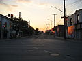 Cannon looking westward from Ottawa Street North