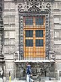 Detail of the Casa de los Mascarones balcony