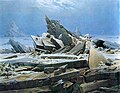 Kalte Eislandschaft: Caspar David Friedrich: Das Eismeer, 1823/1824