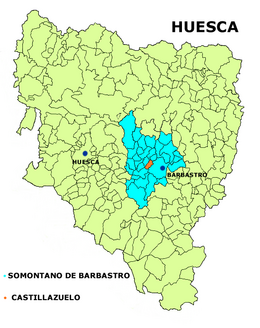 Castillazuelo - Localizazion