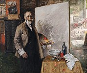 William Merritt Chase, zelfportret, (1915)