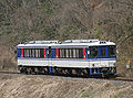 因美線の普通列車としても使用されるHOT3500-3508と3509