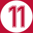 Barry Larkin's number 11 was retired by the Cincinnati Reds in 2012. CincinnatiReds11.png