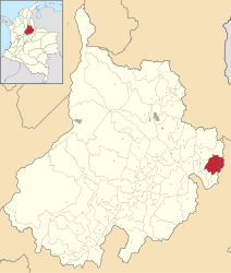 Carcasí – Mappa