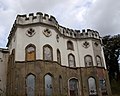 Corngreaves Hall, when derelict.