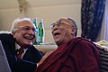 Tenzin Gyatso, 14e dalaï lama et Marco Pannella en 2007.