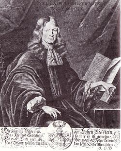 Daniel Casper von Lohenstein 1683-ban