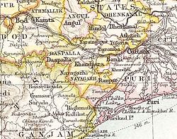Location of Narsinghpur