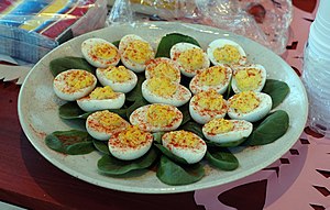 Deviled Eggs shot during the Inaugural Portabl...