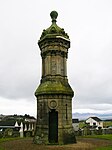 Monument In Cemetery To Dr. Robert Simpson